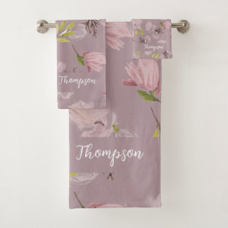 Monogramme Joli rustique moderne couleur fruit de