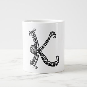 Monogramme K Jumbo Mug