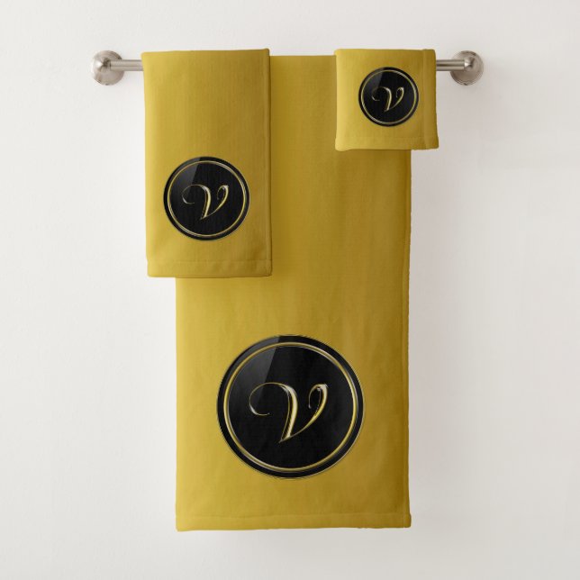 Monogramme "Lettre V" (En situation)