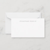 Monogramme manuscrit Simple Modèle Minimaliste