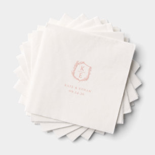 Monogramme Mariage de la crête botanique