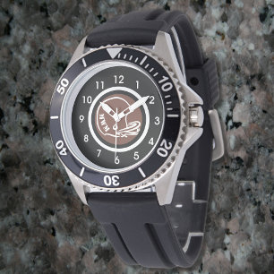 Monogramme masculin Monogramme Chaussure Montre en