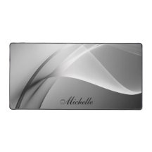 Monogramme minimaliste Nom Calligraphie Mat du bur