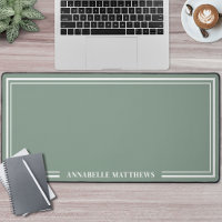 Monogramme Minimaliste Vert