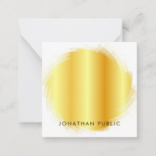 Monogramme Modèle d'or Faux élégant