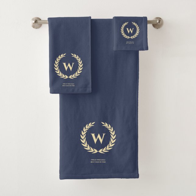 MONOGRAMME MODERNE DE FÊTE DES PÈRES DE GOLF DAD (En situation)
