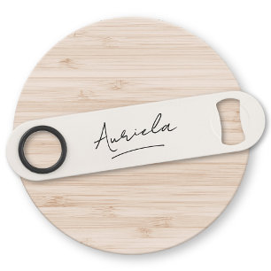 Monogramme Moderne Design Simple Signature Nom