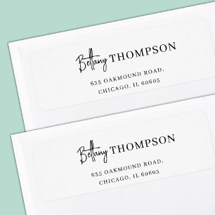 Monogramme moderne élégant Script & Typographie