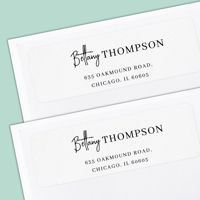 Monogramme moderne élégant Script & Typographie (Créateur téléchargé)