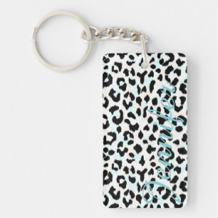 Monogramme noir et blanc chic d'impression de
