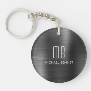 Monogramme noir moderne
