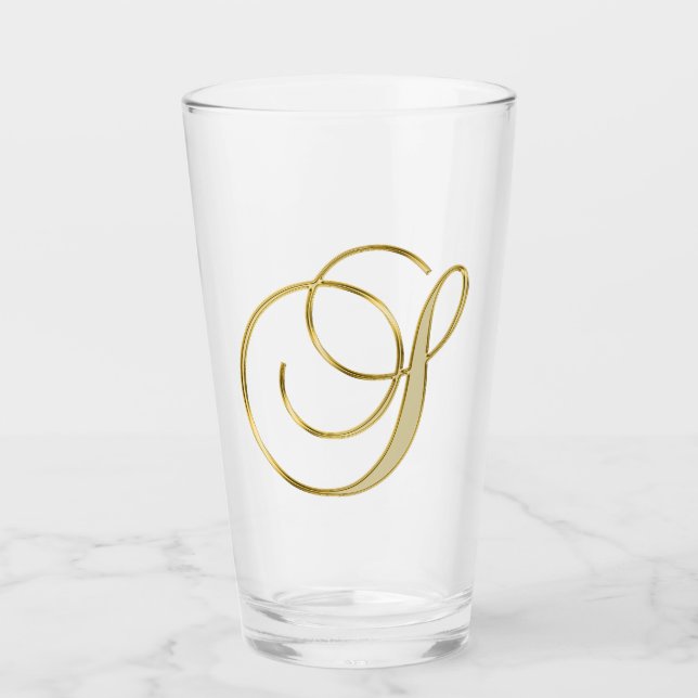 Monogramme Or S Verre (Devant)