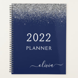 Monogramme Paillettes Bleu Marine Argenté 2022