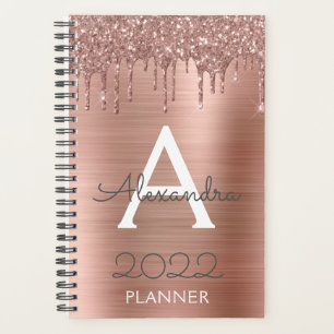 Monogramme Paillettes Rose Gold 2022 Rose Pâle