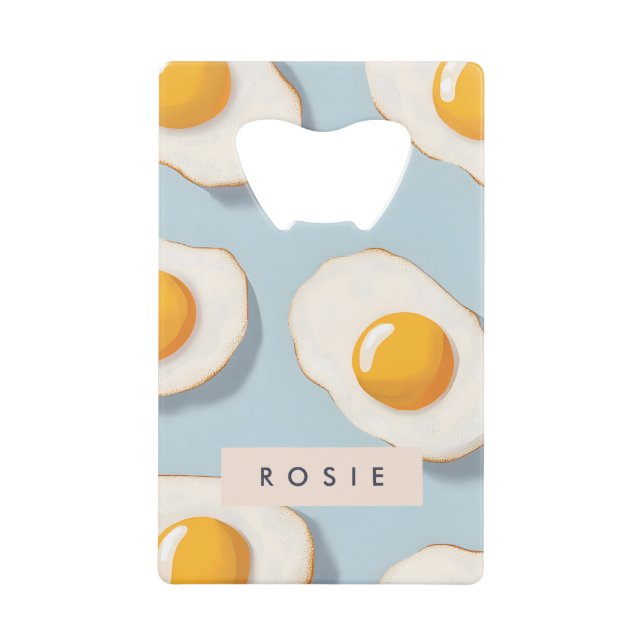 Monogramme Personalisé Sunny Side Up Motif Oeuf (Devant)