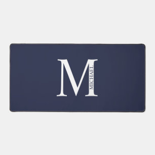 Monogramme personnalisé et panier de souris de nom