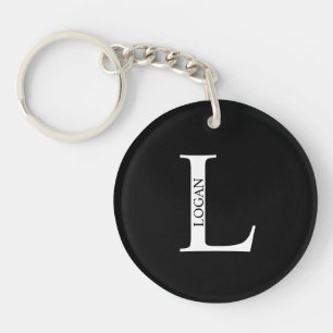 Monogramme personnalisé et Porte - clé de nom