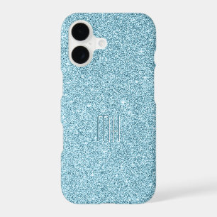 Monogramme personnalisé faux paillettes Bling