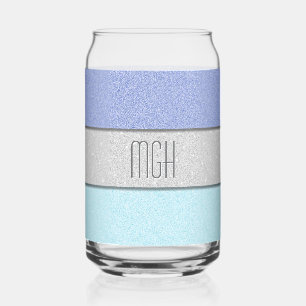 Monogramme personnalisé faux paillettes brillant