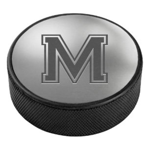 Monogramme personnalisé Métal brossé Cool