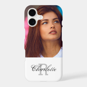 Monogramme Photo Et Nom Personnalisé