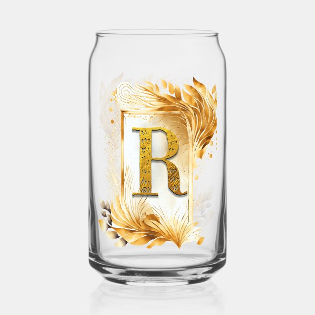 Monogramme R Or Décoratif (Recto)