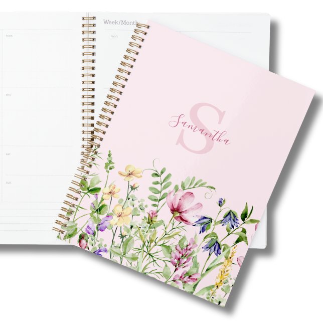 Monogramme rose Floral (Créateur téléchargé)