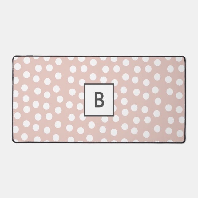 monogramme rose pâle (Recto)