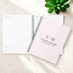 Monogramme rose vif professionnel - Entreprise ini