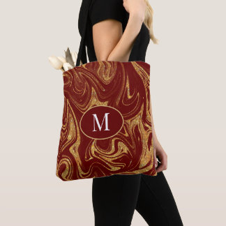 Monogramme Sac fourre-tout Gold Parties scintillan