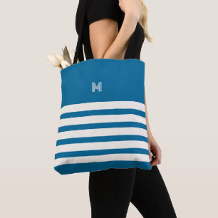 Monogramme   Sac fourre-tout océanique Chic Stripe