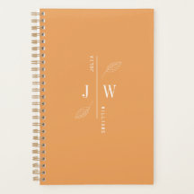 Monogramme simple et élégant Indien Jaune