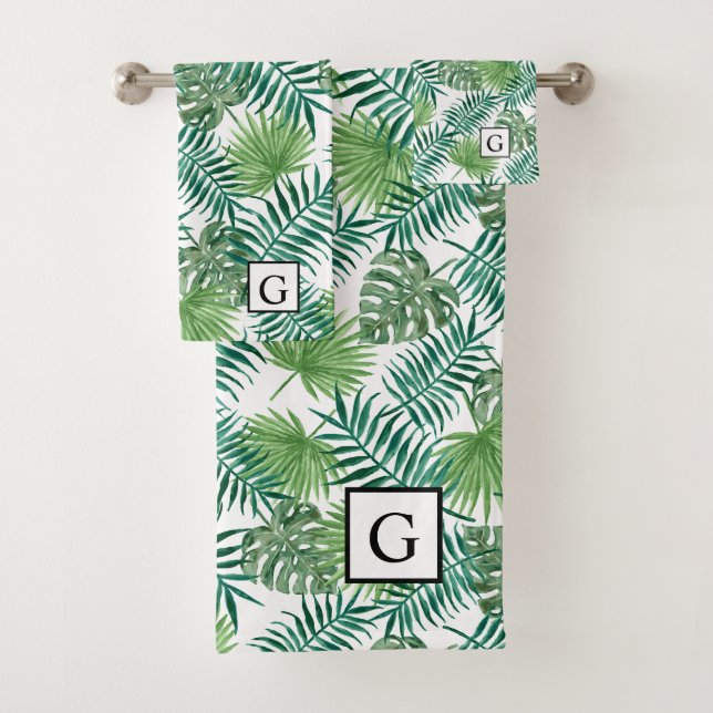 Monogramme tropical de la fronde | de paume (En situation)