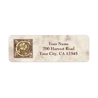 Monogramme vintage C