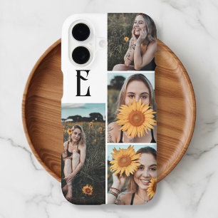 Monogramme Vintage Chic Photo Blanc