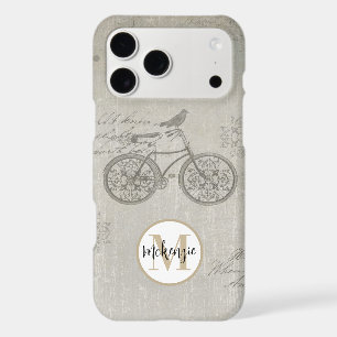 Monogramme Vintage de Damas ivoire