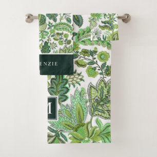 Monogramme Vintage de saumons verts