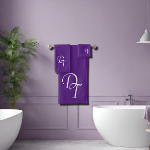 Monogramme - violet royal