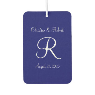 Monogrammed air freshener