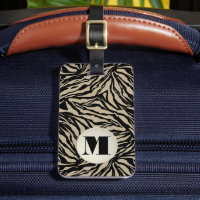 Monogrammed Animal Print