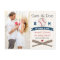 Monogrammed Baseball Themed Save the Date