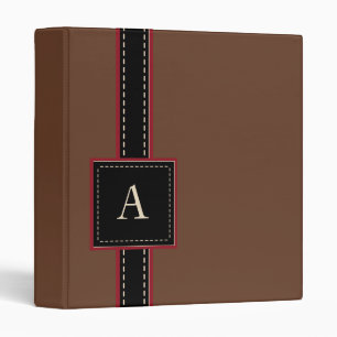 Monogrammed Binder