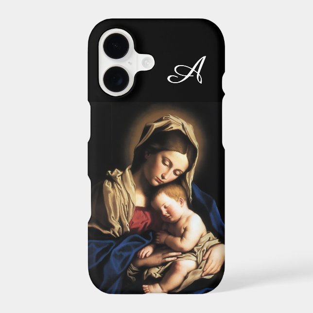 Monogrammed Blessed Virgin Mary (Verso)