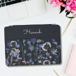 Monogrammed Blue Watercolor Wildflower Garden iPad Pro Cover<br><div class="desc">Add a personal touch to your iPad with our Monogrammed Blue Watercolor Wildflower Garden Cover. Embrace the beauty of blue cornflowers—perfect for floral and blue colour enthusiasts seeking a modern,  elegant look.</div>