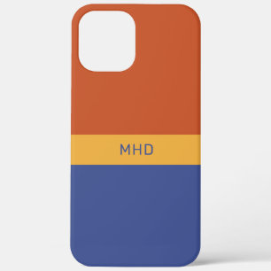 Monogrammed Colour Blocks phone cases