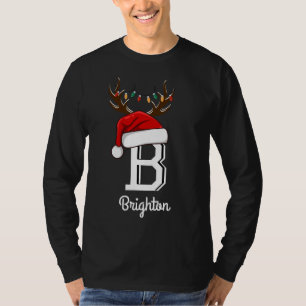 Monogrammed Family Christmas Matching Outfits T-Shirt