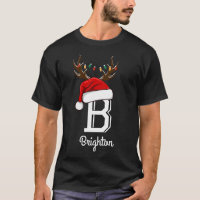 Monogrammed Family Christmas  Matching Outfits