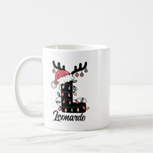 Monogrammed Family Christmas  Personalized Holiday Coffee Mug