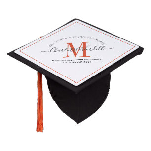 Monogrammed Future Nurse Graduation Cap Topper