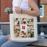 Monogrammed Gallery of 8 Personalized Photos Tote Bag<br><div class="desc">Personalize this design with 8 of your favourite photos and a monogram in your favourite colour. A perfect blend of style and sentimentality. Ideal for gifts or daily use.</div>